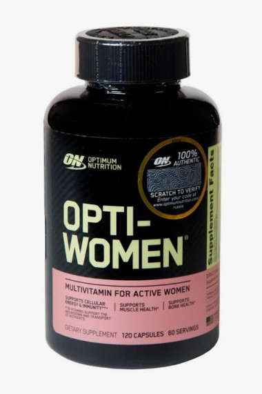 #Optimum Nutrition Витамины Opti-Women 120 капсул EA — 65fit