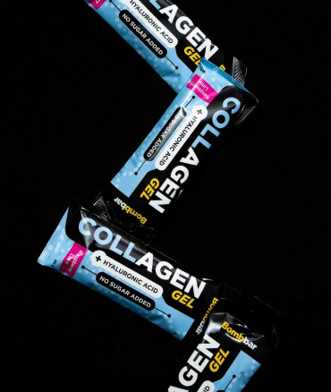 BOMBBAR Питьевой гель с коллагеном &quot;Малина-лайм&quot; 60г/25 — 65fit