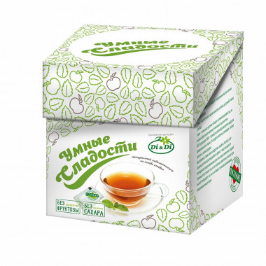 УМНЫЕ СЛАДОСТИ Заменитель сахара в порошке (саше 50 пакетиков по 1г) — 65fit