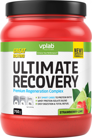 ВПЛАБ Ультимейт Рековери 750гр Клубника-Лайм — 65fit