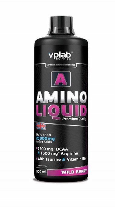 ВПЛАБ Амино Ликвид 500мл Лесные ягоды — 65fit