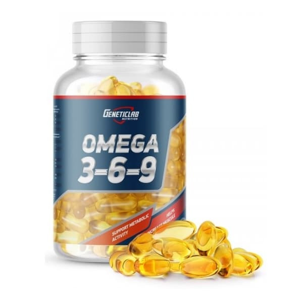 GeneticLab OMEGA 3-6-9  90caps фото 1 — 65fit
