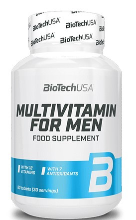 #BioTech Multivitamin for men 60tabs — 65fit