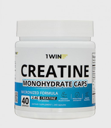 1WIN Креатин в капсулах, 240 капсулах — 65fit