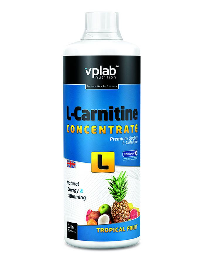 VPLAB L-CARNITINE Концентрат жидкий Тропические фрукты 1 л фото 1 — 65fit