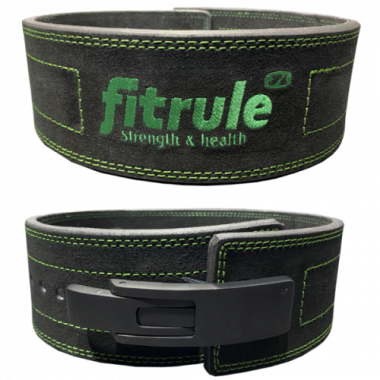 Ремень с карабином черный, FitRule — 65fit