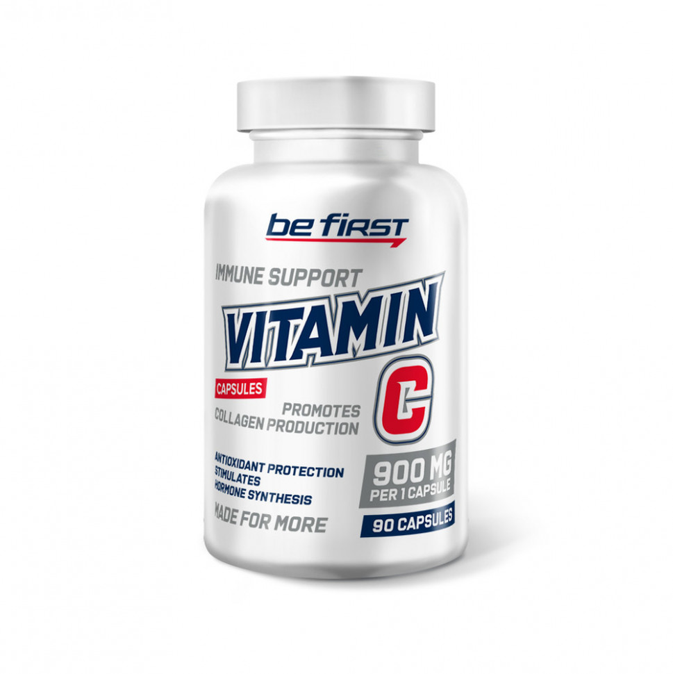 BE FIRST Vitamin C 90 капсул фото 1 — 65fit