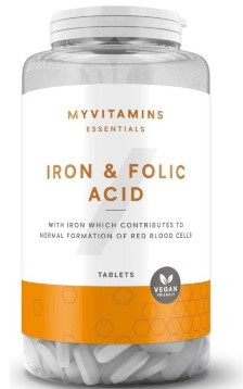 #MY PROTEIN Iron+Folic Acid 90tab фото 1 — 65fit