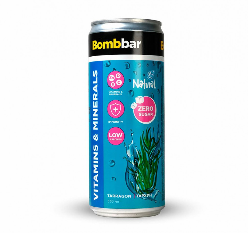 BOMBBAR Напиток б/а "Лимонад со вкусом тархуна" 330мл фото 1 — 65fit