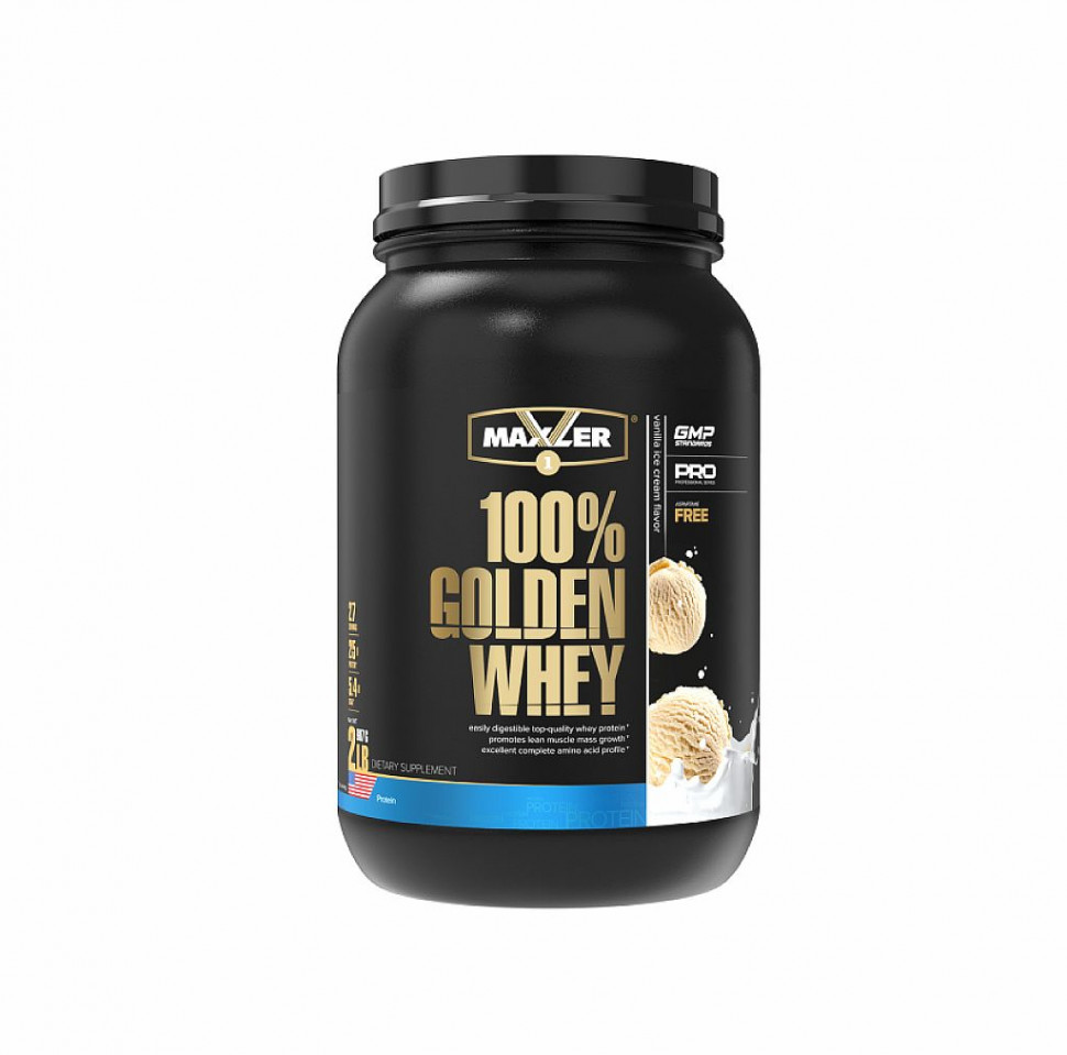 #Maxler Golden Whey 2lb Vanilla Ice Cream фото 1 — 65fit