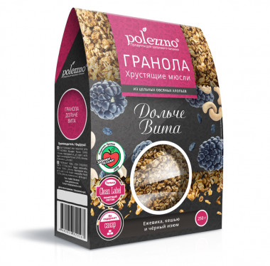 POLEZZNO Гранола Дольче Вита 250г — 65fit