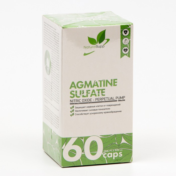NATURALSUPP Agmatine Sulfate 60 caps фото 1 — 65fit