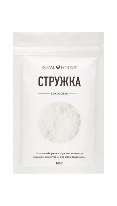 ROYAL FOREST Кокосовая стружка 100г &mdash; 65fit